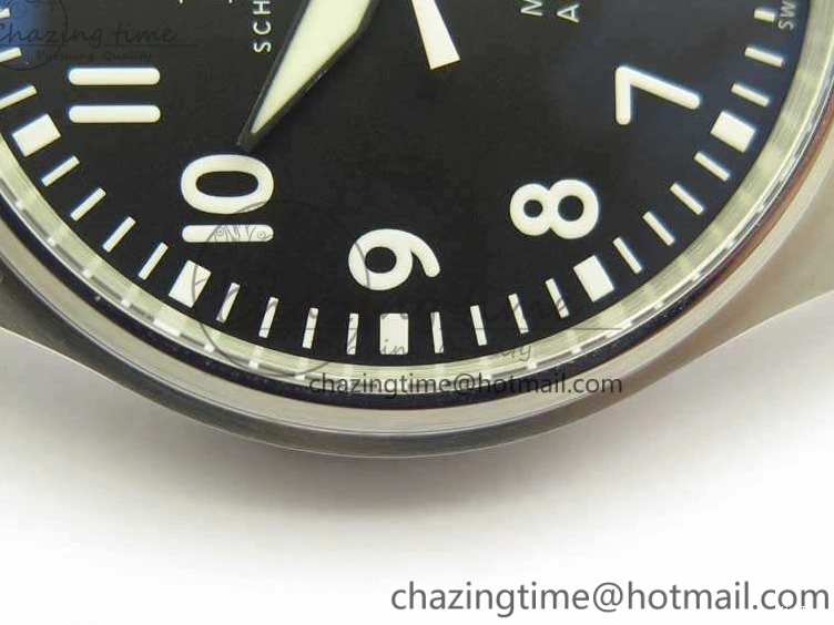 MIROTIME 0309 SoftTouch Mark XVIII Le Petit Prince IW327001 SS MKS 1:1 Best Edition Black Dial On Leather Strap MIYOTA9015 V 7216